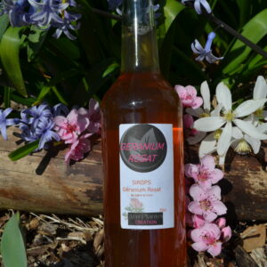 Sirop Géranium Rosat Bio - 500ml