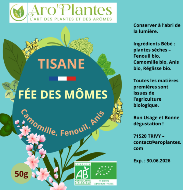 Tisane Fée des Mômes BIO - 50g