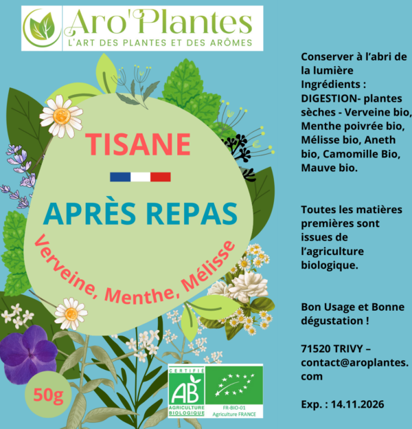 Tisane Après-Repas BIO - 50g