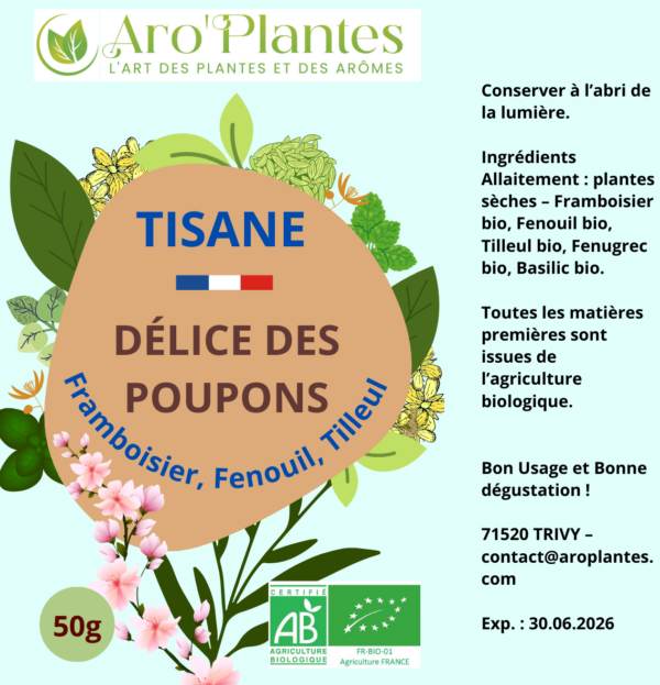 Tisane Délice des Poupons BIO - 50g