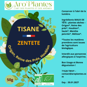 Tisane Zen-tete BIO - 50g