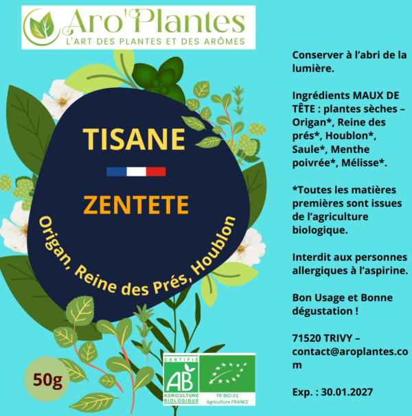 Tisane Zen-tete BIO - 50g