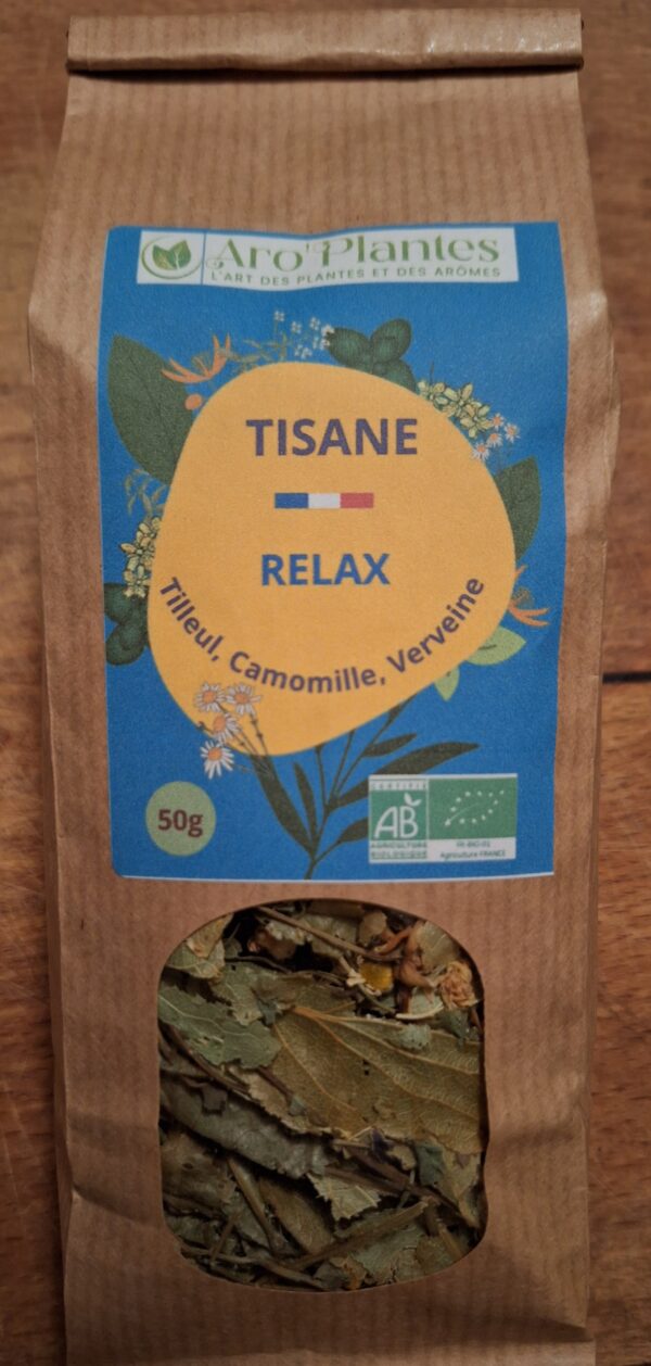 Tisane Relax Bio - 50g – Image 2