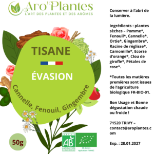 Tisane Évasion Bio - 50g
