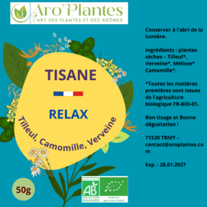 Tisane Relax Bio - 50g