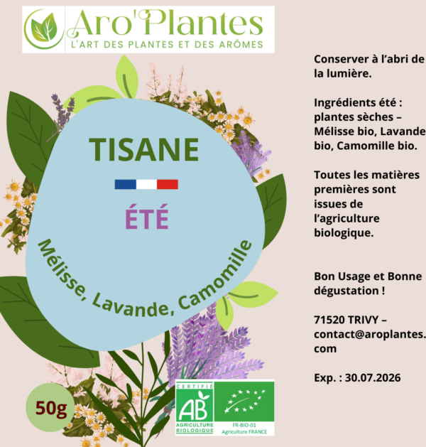 Tisane été BIO - 50g