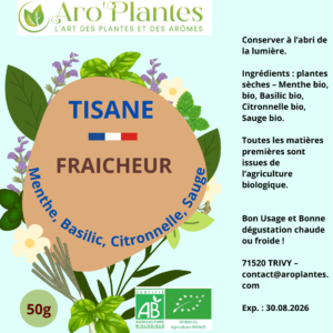 Tisane Fraîcheur Bio - 50g