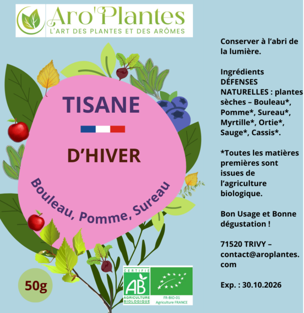 Tisane Hiver BIO - 50g